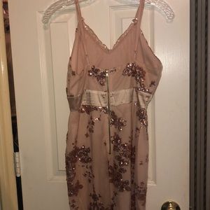 Charlotte Russe Dresses - Pink sequined dress Charlotte Russe Dresses - Pink sequined dress